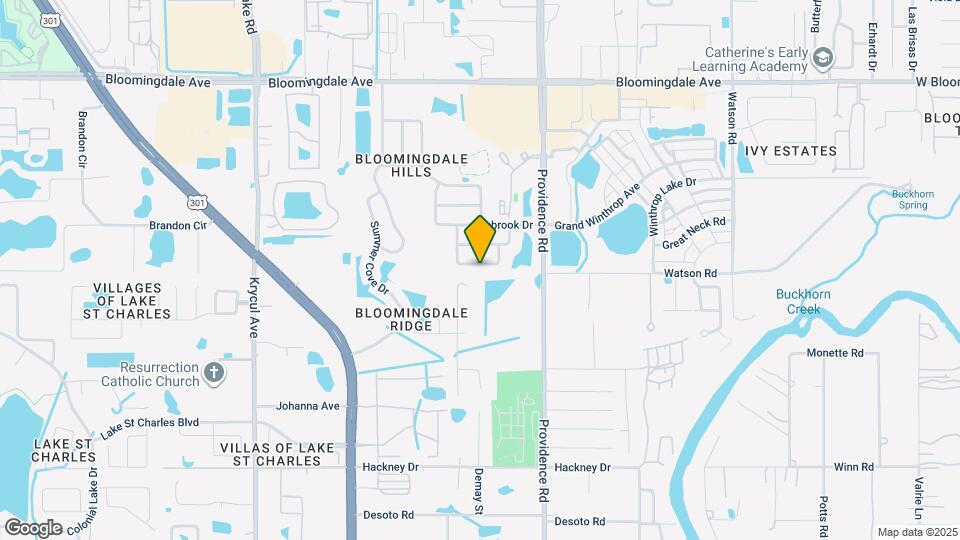 10923 Brucehaven Dr Map and Location Details
