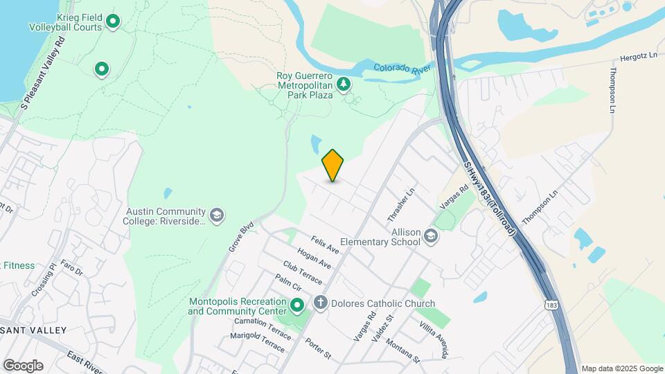 6104 Ponca St Map and Location Details