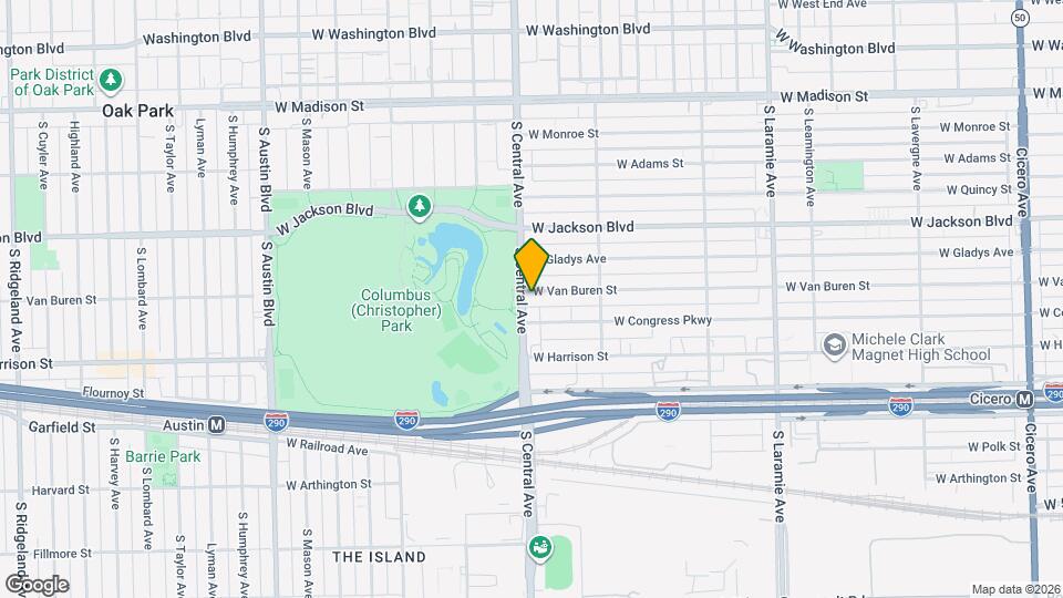 5567 W Van Buren St Map and Location Details