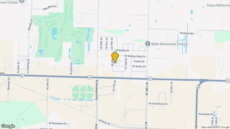 1525 Acorn Dr Map and Location Details