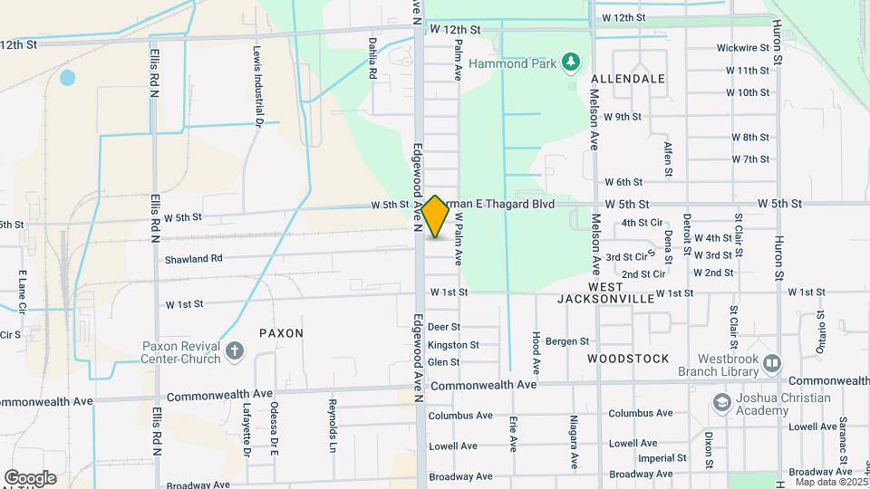 3532 Pinecrest St Map and Location Details