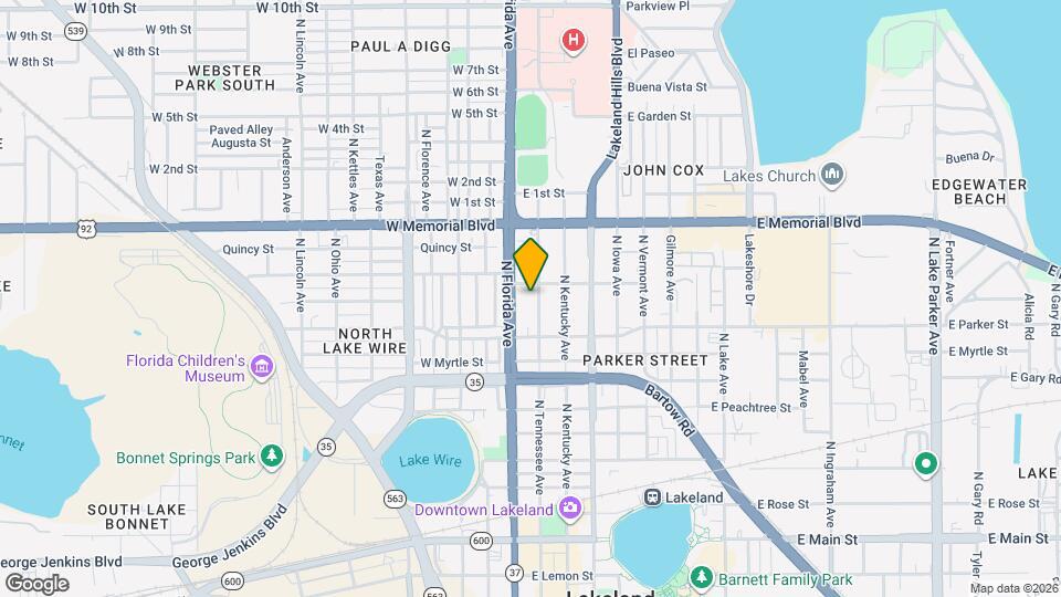 838 N Tennessee Ave Mapa y Detalles de la Ubicación