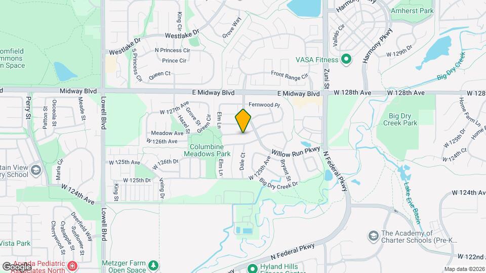 2830 Calkins Pl Map and Location Details