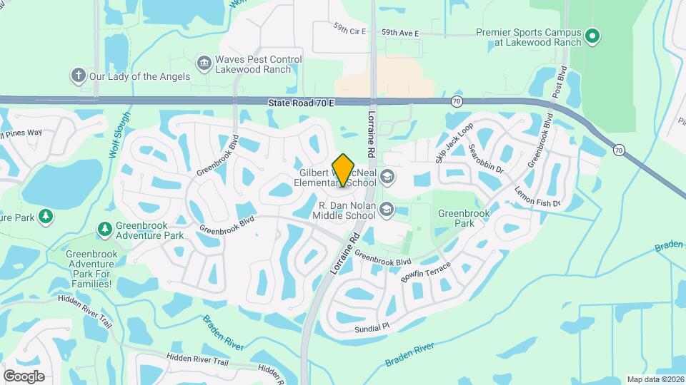 14305 Gnatcatcher Terrace Map and Location Details