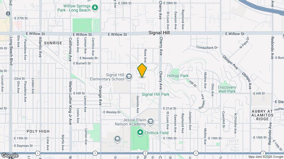 2296 Gaviota Ave, Unit Stylishly 2BR Condo Map and Location Details