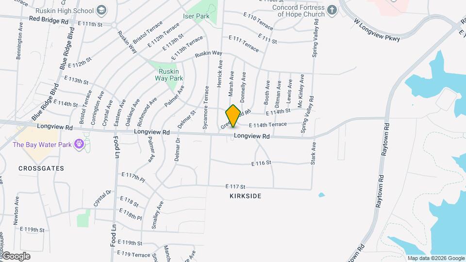 8304 Longview Rd Map and Location Details