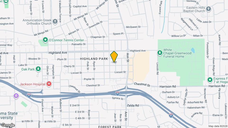 2617 Cherry St Map and Location Details