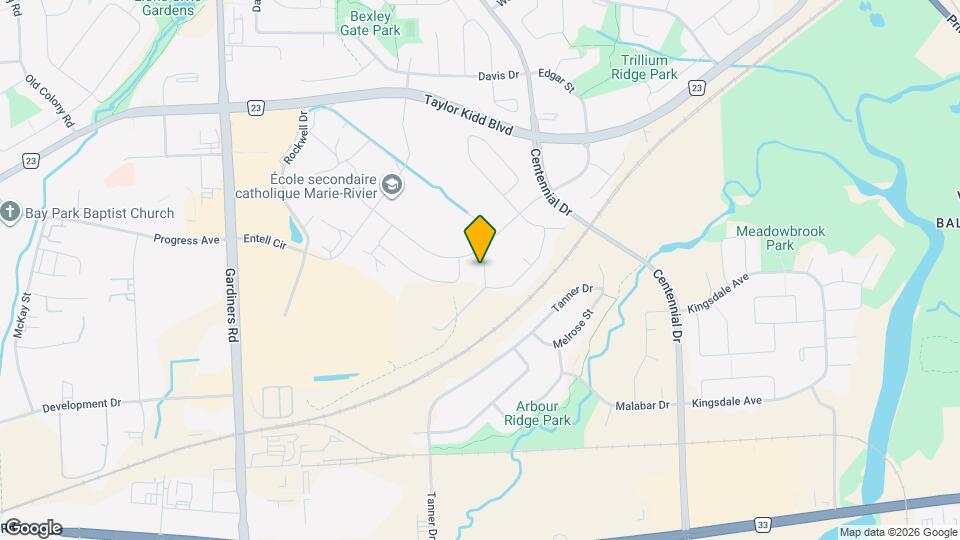 1103 Barrow Ave. Map and Location Details