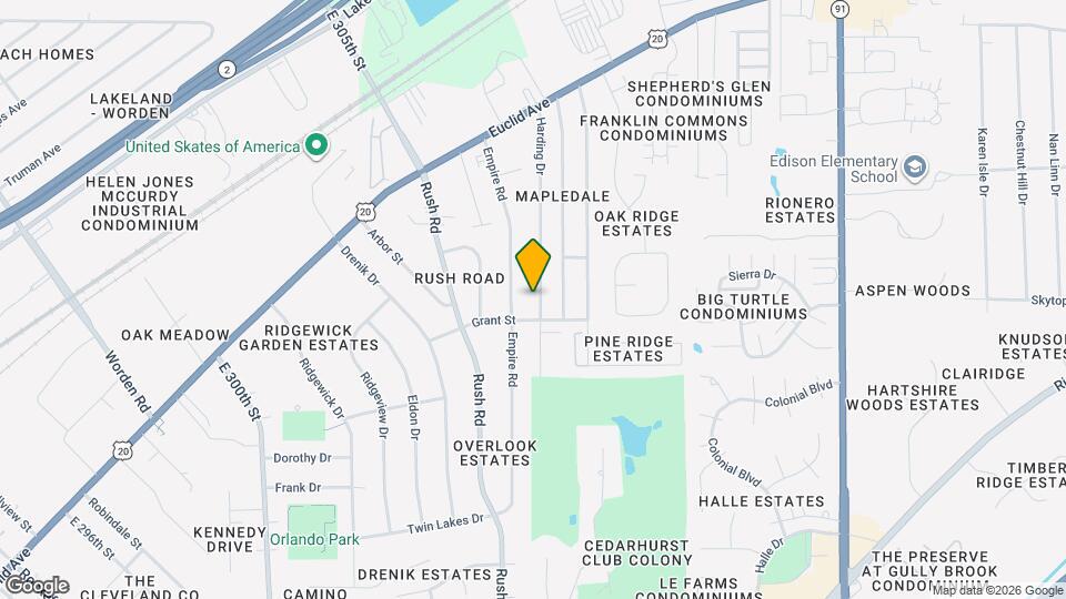 1902 Harding Dr Map and Location Details