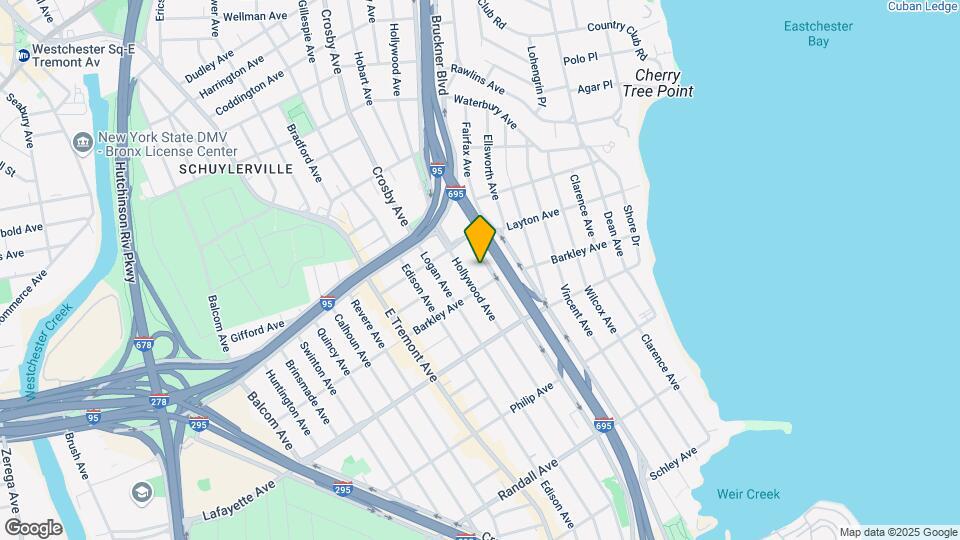 1021 Throggs Neck Expy Map and Location Details