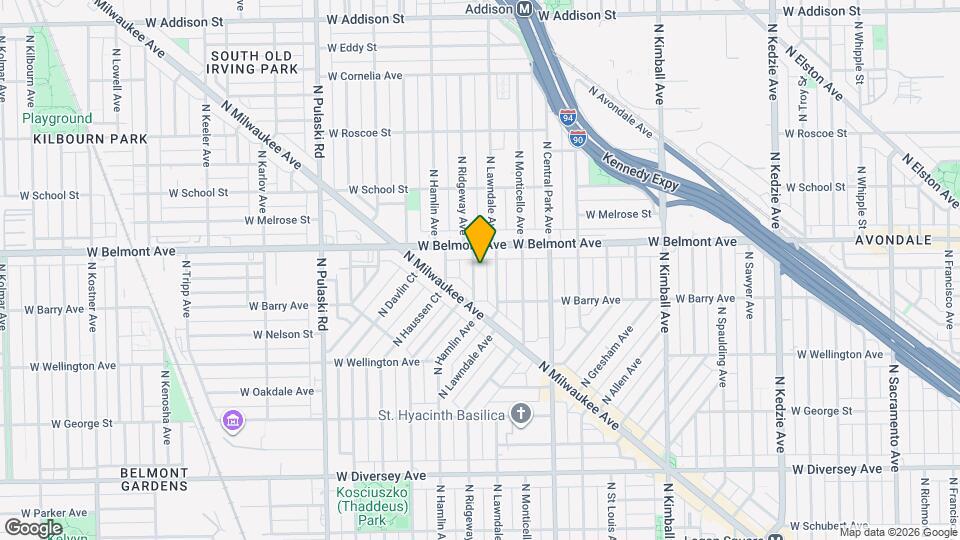 3141 N Ridgeway Ave, Unit 2 Mapa y Detalles de la Ubicación