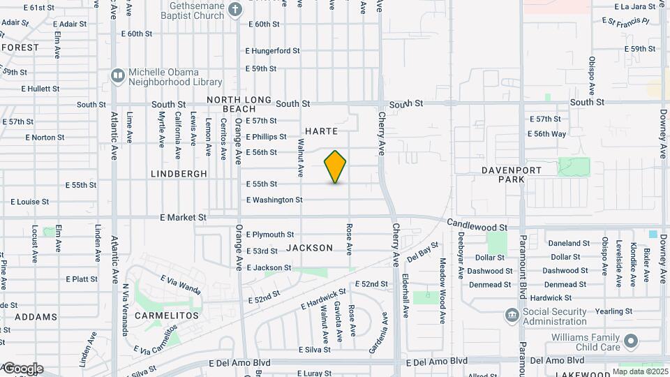 1702 E 55th St Map and Location Details