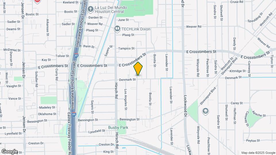 4401 Denmark St Map and Location Details