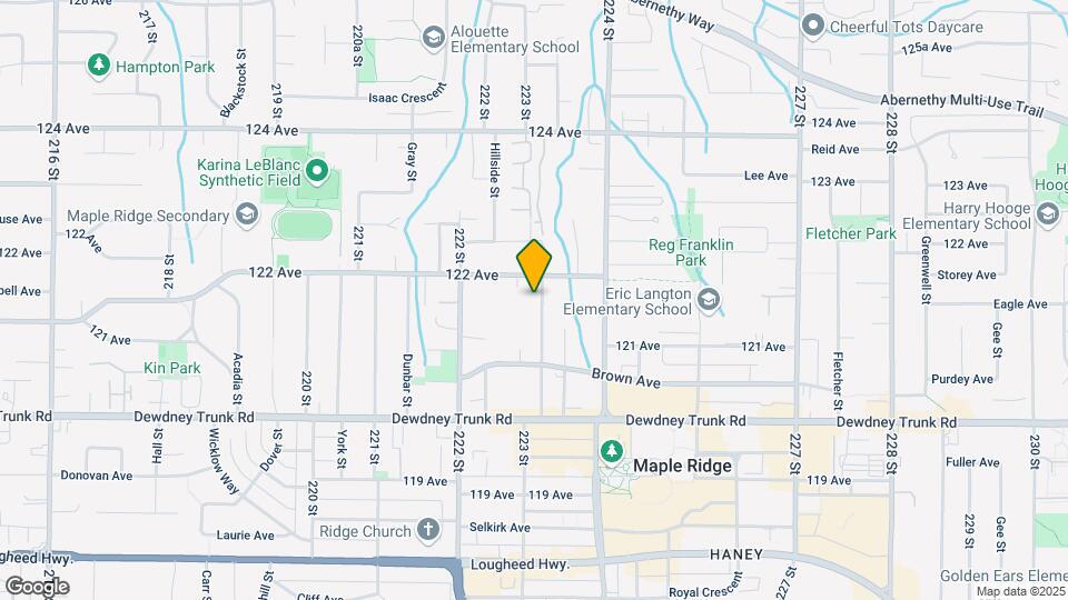 Ridgewood Place Map and Location Details
