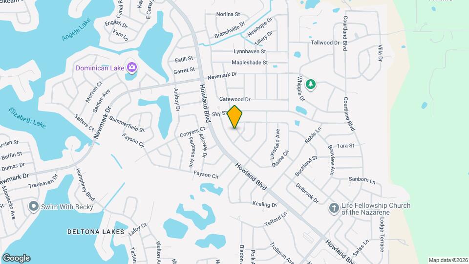 1687 Brewton Cir Map and Location Details