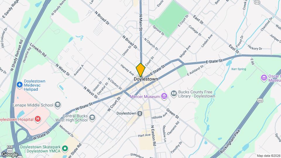 10 N Main St Map and Location Details