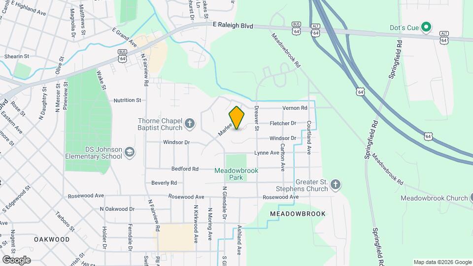 1700 Fletcher Dr Map and Location Details