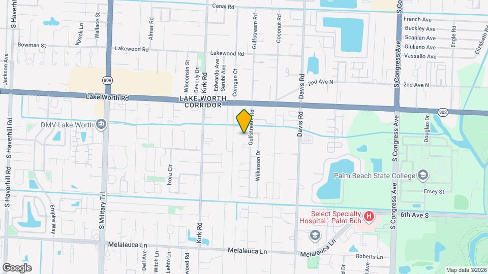 4171 Gulfstream Rd Map and Location Details