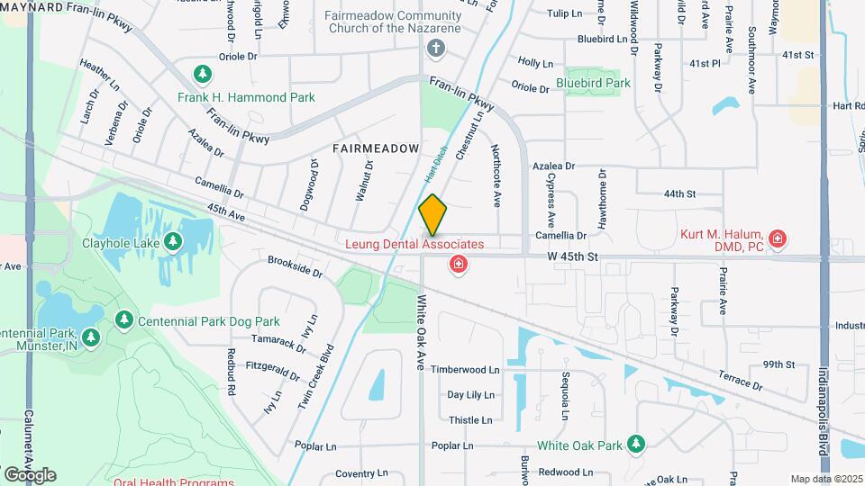 1620 Camellia Dr, Unit B2 Map and Location Details