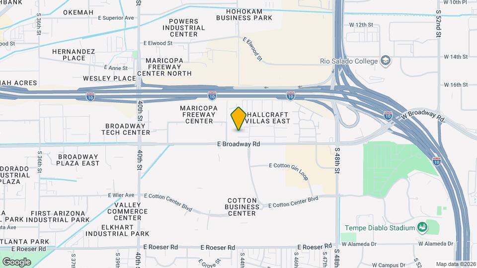 4402 E Pueblo Ave Map and Location Details