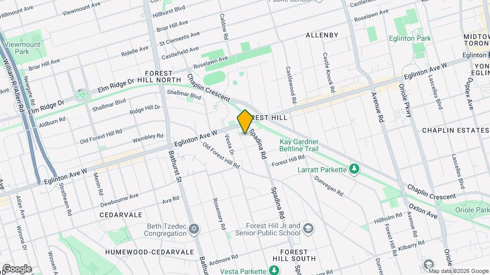 35 Gardiner Rd Map and Location Details