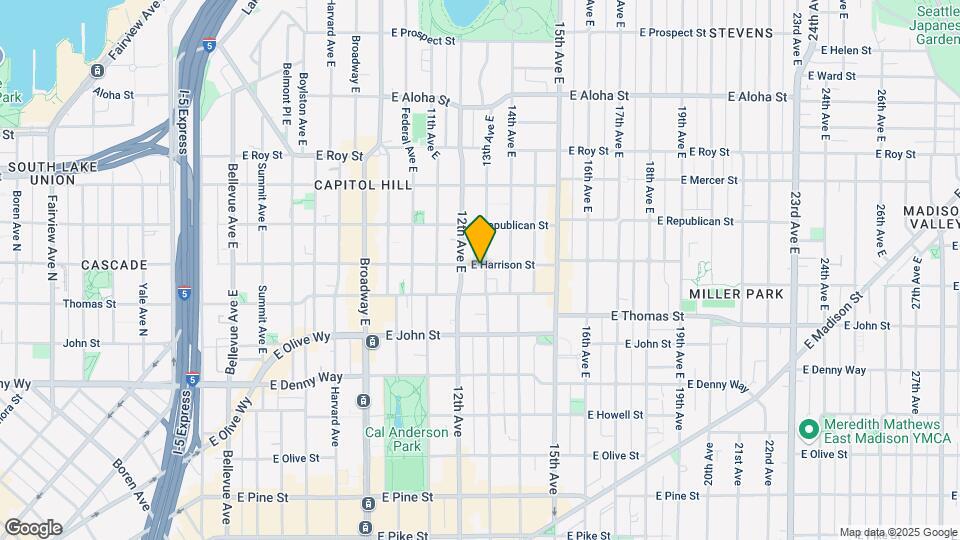 Capitol Apartments Map and Location Details