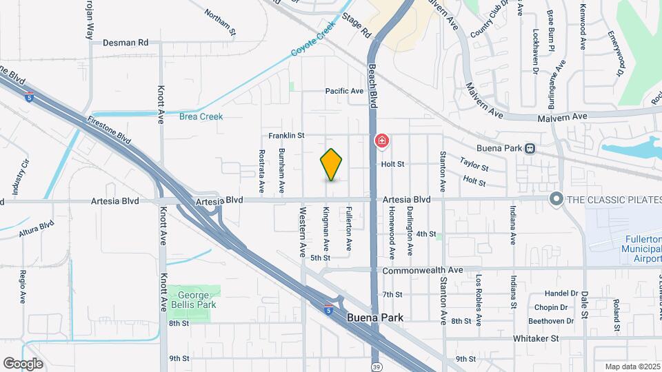 5932 Kingman Ave Map and Location Details