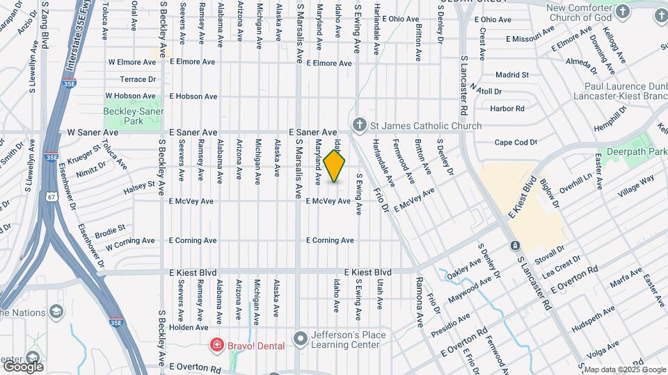 2931 Idaho Ave Map and Location Details