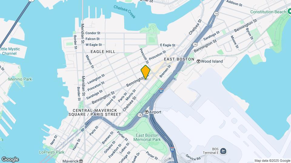 326 Chelsea St Map and Location Details
