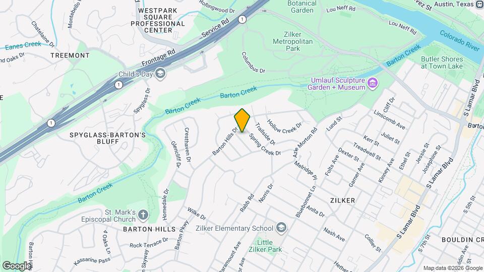 2504 Briargrove Dr Mapa y Detalles de la Ubicación