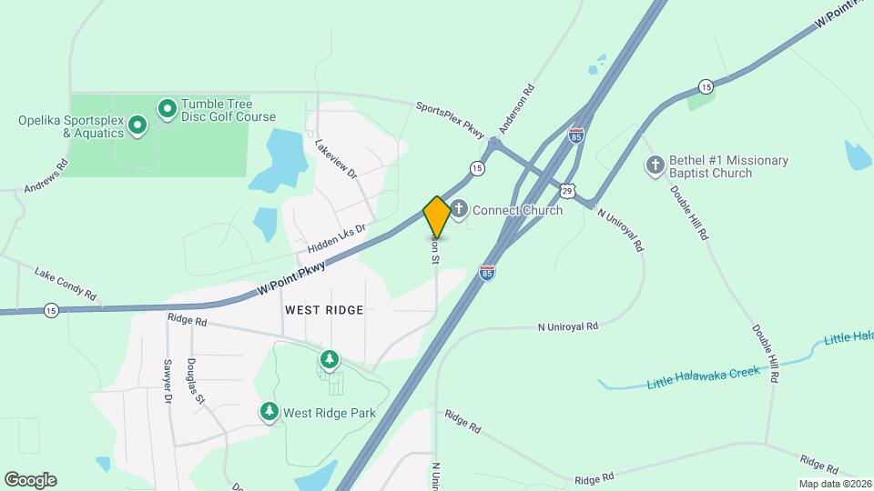 1785 Hanson St Map and Location Details