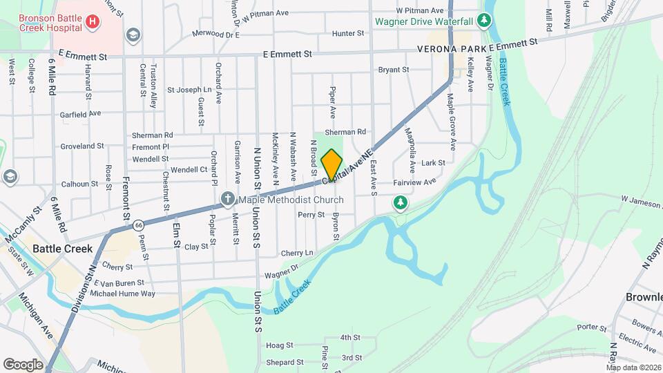 506 Capital Ave Map and Location Details