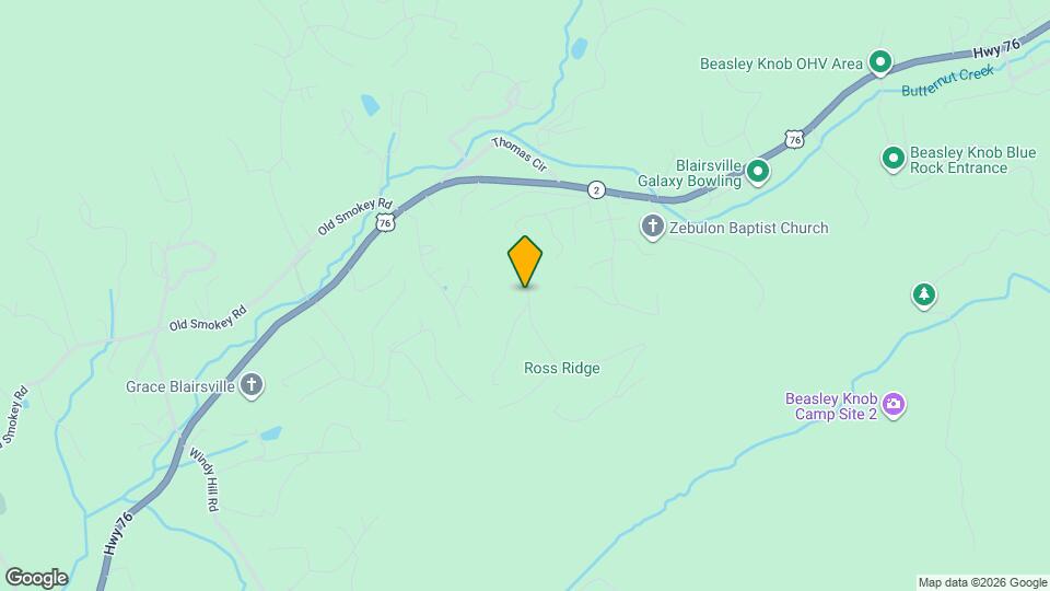 388 Ross Ridge Rd Map and Location Details