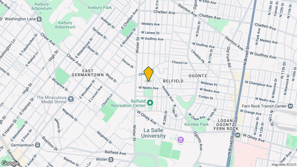 5931 N Norwood St Mapa y Detalles de la Ubicación