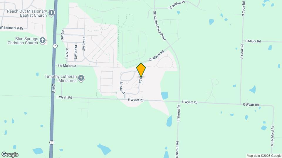 8004 SE 6th St Map and Location Details