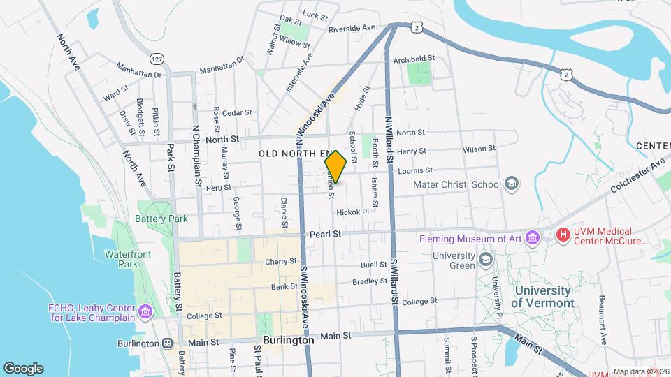 68-70-70 N Union St Map and Location Details