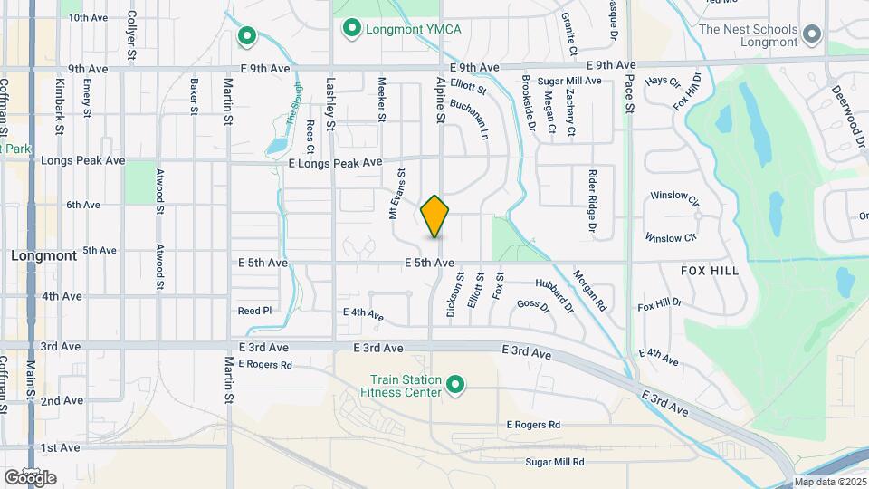 521 Alpine St Map and Location Details