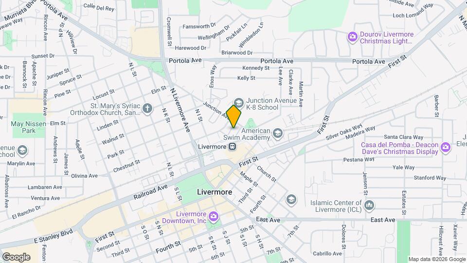 281 Junction Ave Map and Location Details