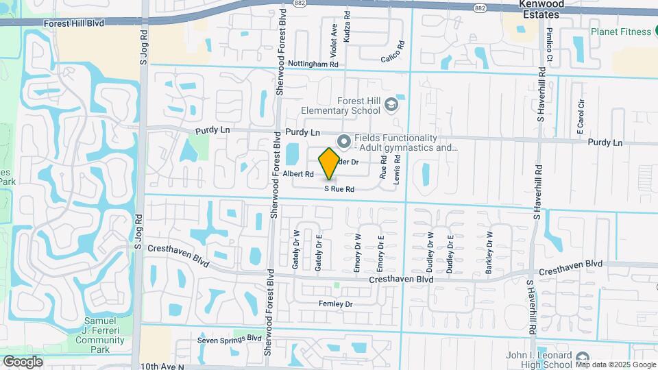 5793 S Rue Rd Map and Location Details