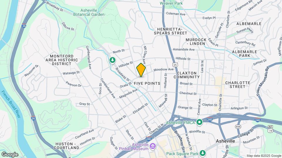 29 Woodrow Ave Map and Location Details