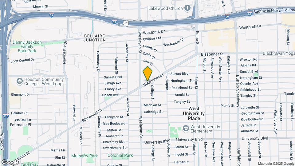 6606 Northwestern St Map and Location Details