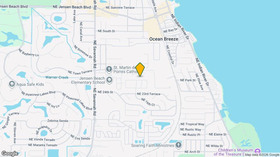 1703 NE 25th Terrace Map and Location Details