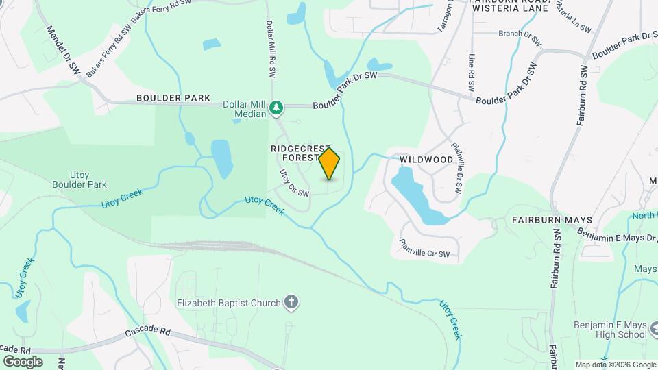 720 Utoy Cir SW Map and Location Details