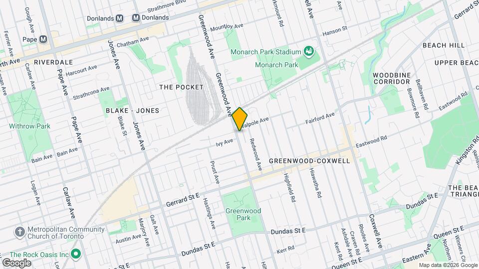 343 Greenwood Ave Map and Location Details