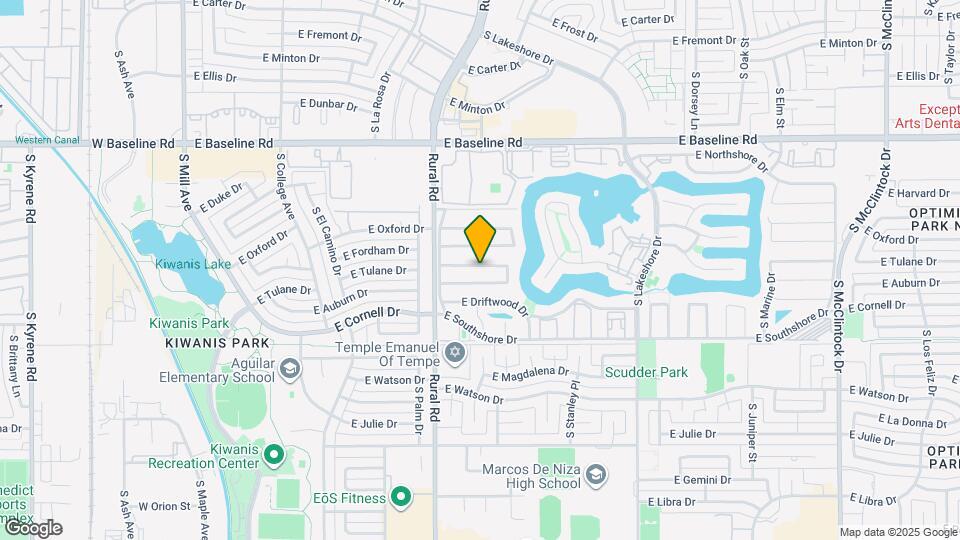 951 E Leeward Ln Map and Location Details