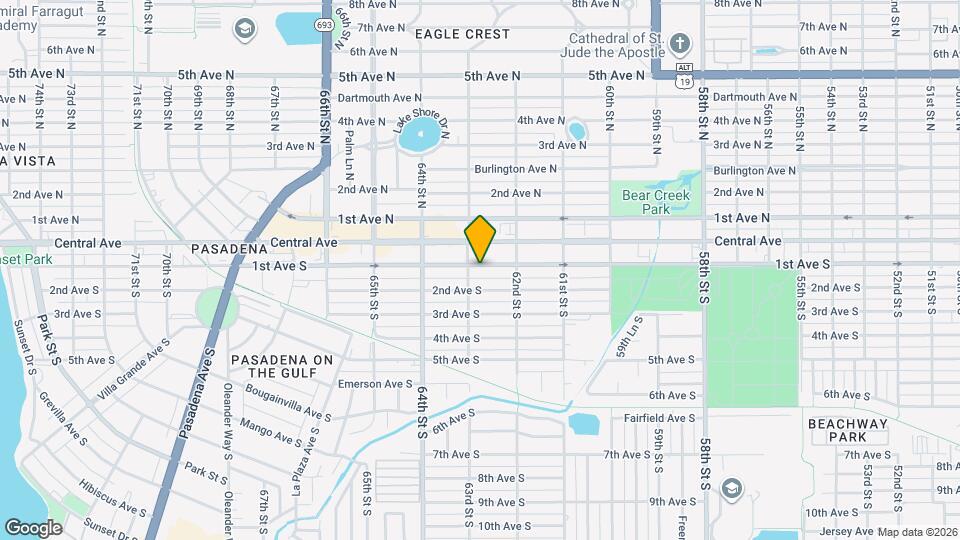 6266 1st Ave S Map and Location Details