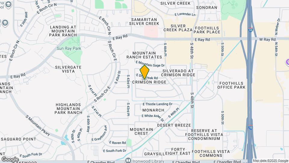 4436 E Badger Way Map and Location Details