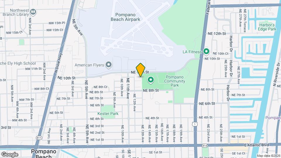 1221 NE 9th St Map and Location Details