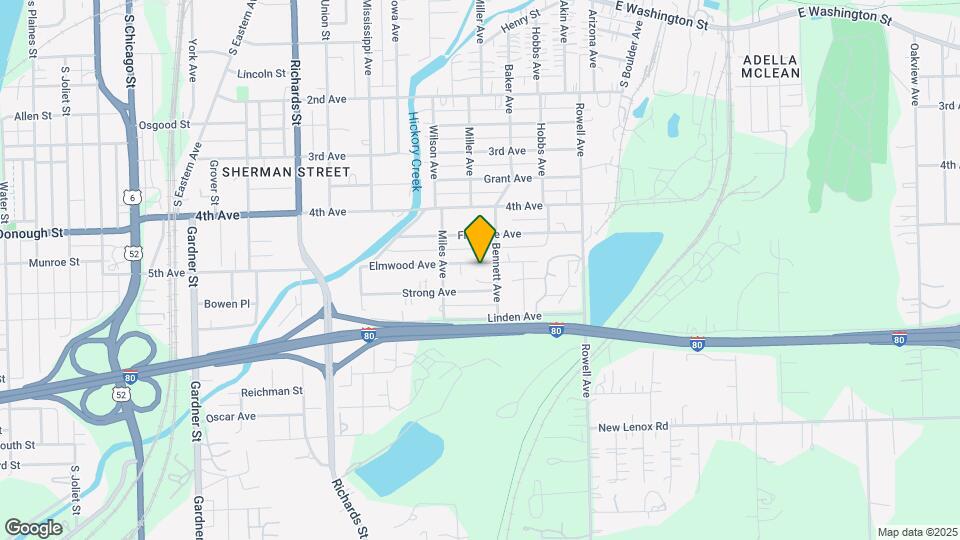 518 Elmwood Ave Map and Location Details