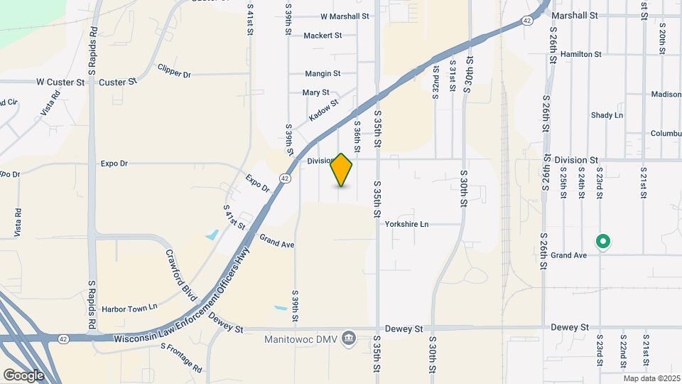 1537 S 37th St Map and Location Details